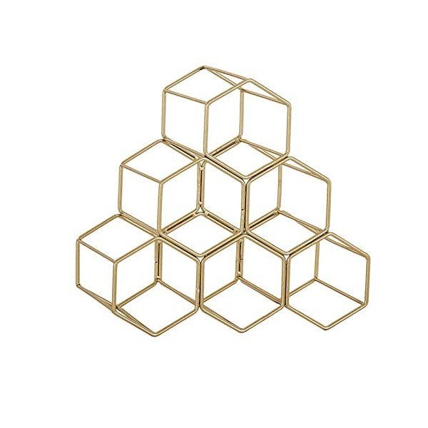 Casier à vin autoportant de comptoir, casier à vin en métal, casier à vin de rangement, pour casier à vin en métal de comptoi