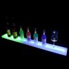 Présentoir de Bouteille de vin Présentoir de Bouteille Bar Liqueur LED Acrylique Barre Lumineuse Affichage Casier à vin, Prés