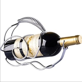 ELzEy Casier à vin sur Pied Casier à vin de Style Chinois Ornements en métal descargot Casier à vin adapté à la décoration d