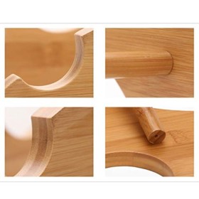 Casier à vin Casier à vin créatif autoportant 6 bouteilles de pour la décoration du salon Bar Support de bouteille de vin Pré