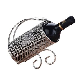 Casier à vin en Fer créatif, Porte-Bouteille de vin Unique, décoration rétro pour la décoration de la Maison Taille: 21 * 9.
