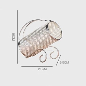 Casier à vin en Fer créatif, Porte-Bouteille de vin Unique, décoration rétro pour la décoration de la Maison Taille: 21 * 9.