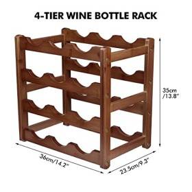 Casier à vin Winery Casier à vin Décoration Bouteille de vin Présentoir Casier à vin Décoration Casier à vin Étagère Casier à