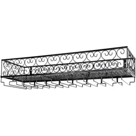 Casier à Vin Mural Étagère à Vin Murale Casier à vin Étagère murale for verres à vin | Étagère de décoration industrielle en 