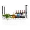 ATHUAH Casier à vin, bar, restaurant, suspendu, casier à verres à vin, étagère de rangement en fer métallique, gobelets à vin