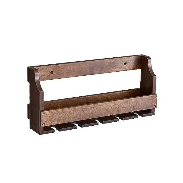 Présentoir à vin de bar, présentoir à bouteilles de vin, porte-bouteille de vin en bois, casier à vin mural, avec présentoir,