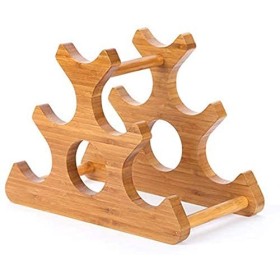 SARUEL Casier à vin empilable - Présentoir de décoration Casier à Bouteilles de vin Domestique Casier à vin de Salon