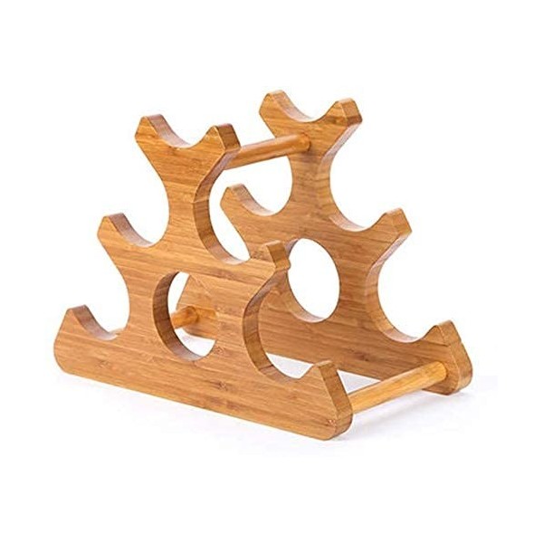 SARUEL Casier à vin empilable - Présentoir de décoration Casier à Bouteilles de vin Domestique Casier à vin de Salon