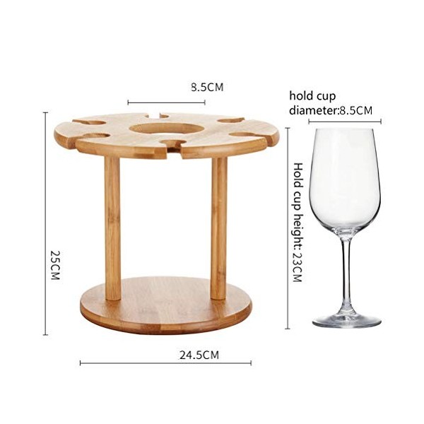 Bambou Support De Bouteille De Vin Maison Créative Casier À Vin Champagne Support De Bouteille De Vin Whisky Bouteille Casier