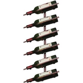 PIKETU Casier à vin, Cadre en Verre de vin en Verre, présentoir Mural Multifonctionnel en métal, Support de décoration Murale