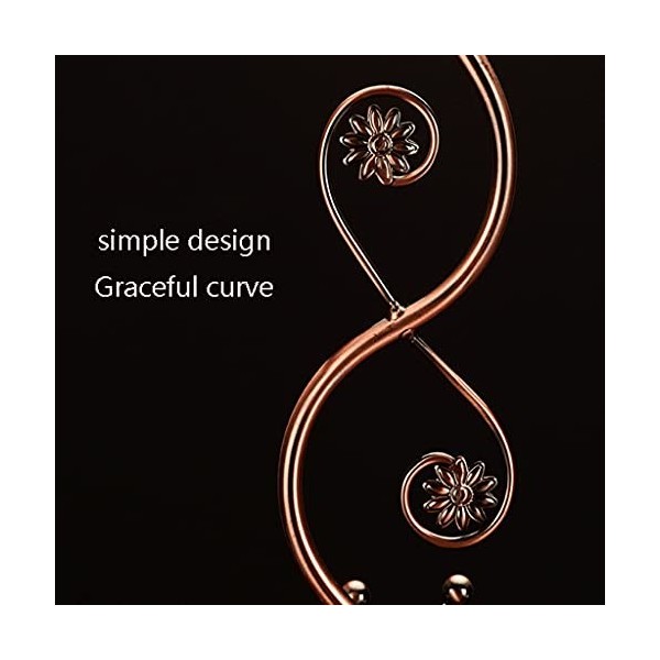 Casier à vin sur pied Cintre de casier à vin suspendu Verres à vin Casier à vin de style européen adapté à la décoration de l