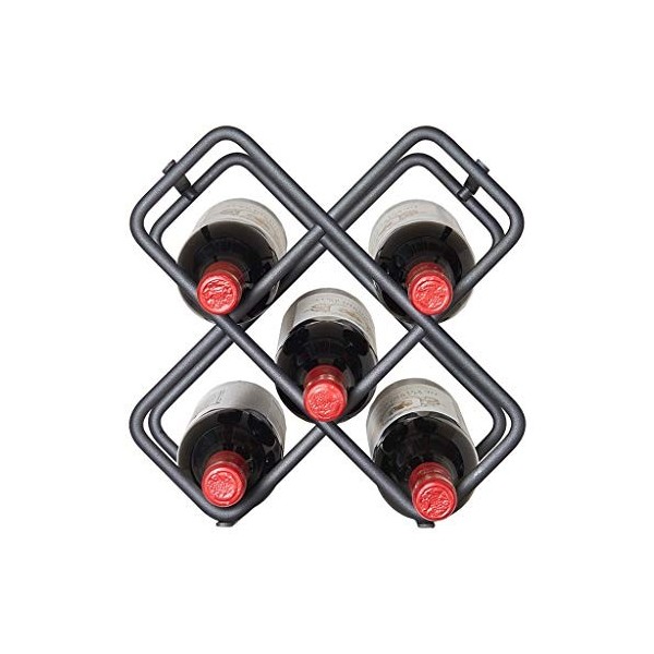 ELzEy Décoration de casier à vin, Porte-Bouteille de vin Simple Salon casier à vin Rouge européen casier de Stockage de vin D