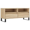 vidaXL Meuble TV chêne Sonoma 100x34,5x44,5 cm Bois dingénierie