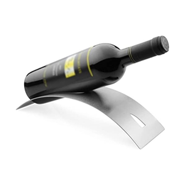 DEUYO Casier à vin en Acier Inoxydable de Style européen Présentoir à Bouteilles de vin Casier à Bouteilles de vin Plateau à 