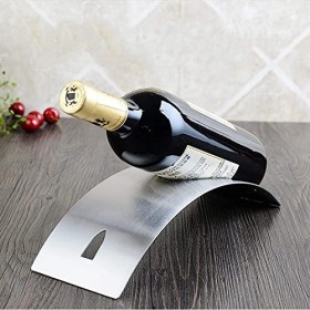 DEUYO Casier à vin en Acier Inoxydable de Style européen Présentoir à Bouteilles de vin Casier à Bouteilles de vin Plateau à 