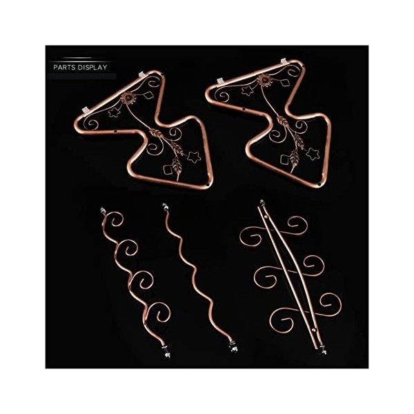 PUCHEN Casier à vin casier à vin Ornements darbre de noël Support de Tasse de vin Rouge Suspendu à lenvers Support de Verre