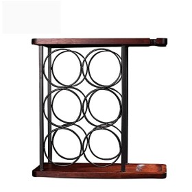 GaRcan Casier à vin Porte-Bouteille de Vin Fer Art Européen Créatif Casier à Vin Classique Support de Rangement de Bouteilles