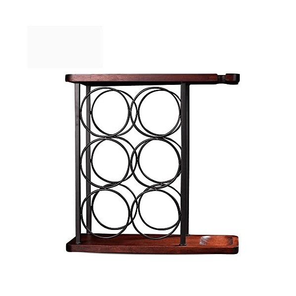 GaRcan Casier à vin Porte-Bouteille de Vin Fer Art Européen Créatif Casier à Vin Classique Support de Rangement de Bouteilles