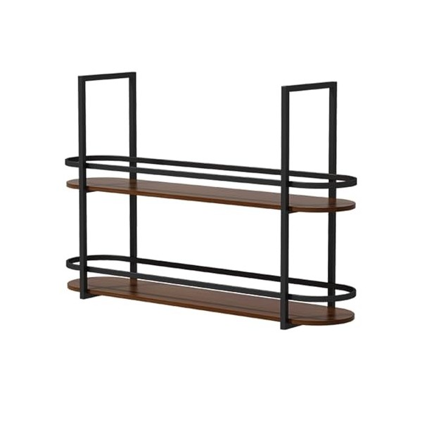 UDaca Étagère à vin au plafond pour casier à vin, support de verre à vin suspendu à lenvers | Porte-bouteille de vin avec su