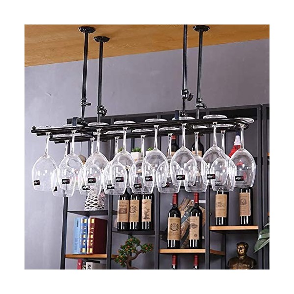 Casier À Verres À Vin Étagère Porte-Verre À Vin Casier À Verres À Vin Casier À Verres À Champagne Facile À Installer Rangemen