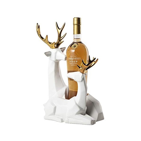 ELzEy Casier à vin sur Pied léger de Luxe en Forme délan - Décoration créative pour la Maison, Le Salon, larmoire à vin, Pe