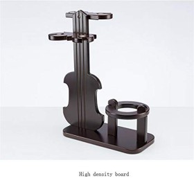 Casier à vin Support en verre de casier à vin en bois massif européen sur pied pour étagère à vin daffichage de salon peut 