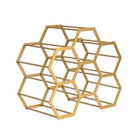 Casier à vin sur pied Le casier à vin en treillis en forme de diamant de style nordique est laccessoire de vin parfait pour 