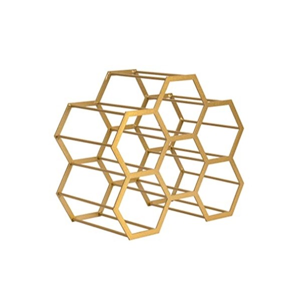 Casier à vin sur pied Le casier à vin en treillis en forme de diamant de style nordique est laccessoire de vin parfait pour 