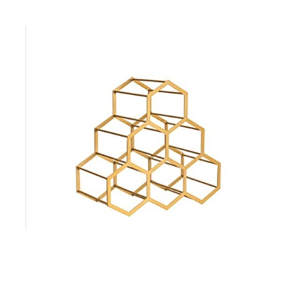 Casier à vin sur pied Le casier à vin en treillis en forme de diamant de style nordique est laccessoire de vin parfait pour 