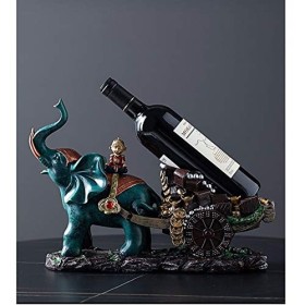 Casier à vin sur Pied - Casier à vin en résine - Armoire à vin - Présentoir créatif européen pour la décoration de la Maison 