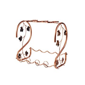 Casier à vin sur pied européen rétro en fer, gobelet à raisin, casier à vin, comptoir de rangement pour bouteilles de vin, po