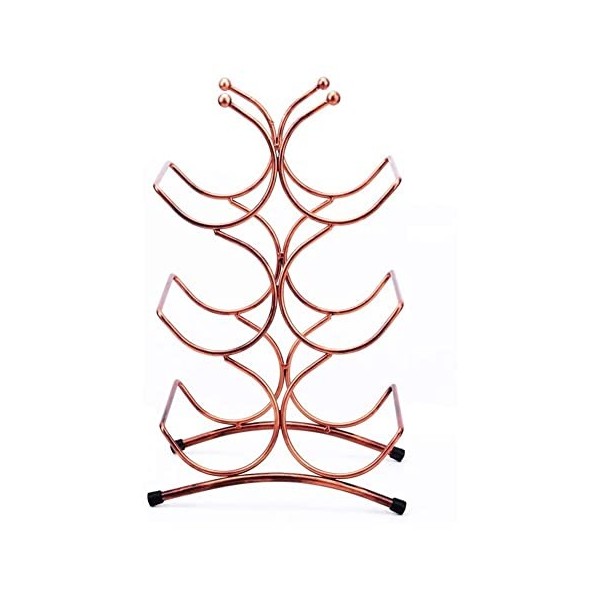 Casier à vin Creative Coral Iron Art Cadre à vin rouge Raisin Casier à vin Accueil Table à manger en fonte Table basse Décora