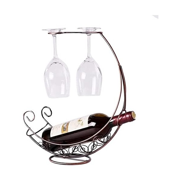 Casier à vin casier à vin Rouge Support de Verre à vin étagère casier à Bouteilles Bateau Pirate gobelet décoration Supports 