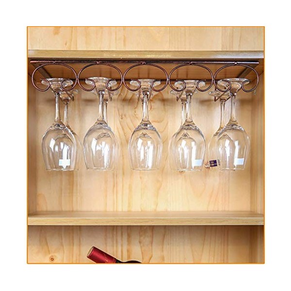 PJQUEKAIPJ Casier À Vin Accueil Support Rouge Restaurant Bar S, Décoration Suspendue Européenne Créative Support De Verre À V