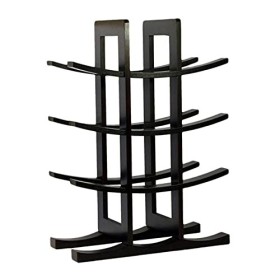 Casier à vin Casier à vin en Bois 12 Bouteilles Bar Cuisine Salle à Manger Stockage Support dalcool Décor à la Maison Compto