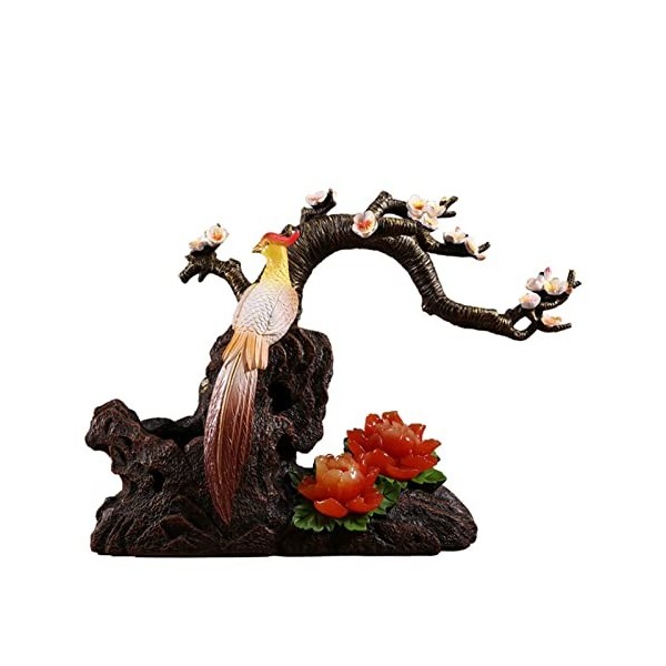 Casier à vin Porte-Bouteille de Table Paon casier à vin Armoire à vin Salon Artisanat décoration Pendaison de crémaillère Nou