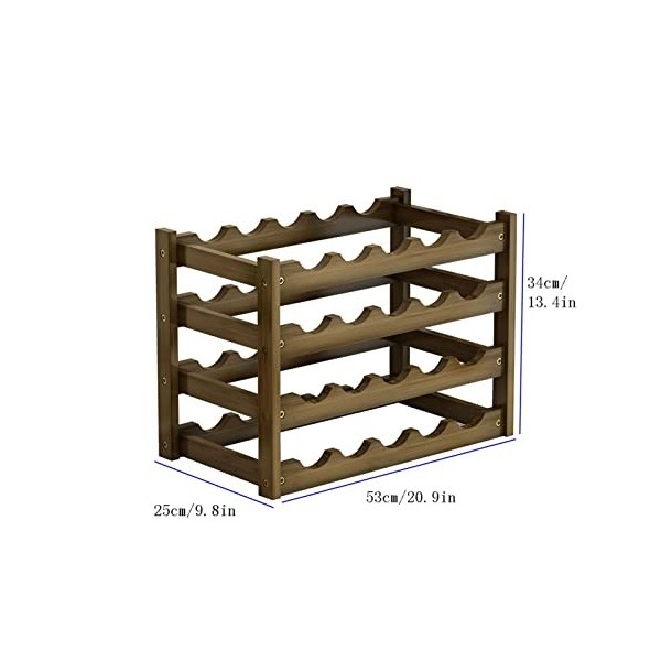 MOOWI Wine Cabinet Armoire à vin casier à vin décoration Maison Stockage casier à vin Bar casier à vin Rouge Wine Cabinet