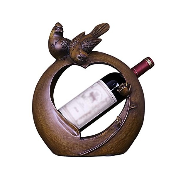 CULPRT Décoration de Casier À Vin Moderne Armoire À Télévision de Salon Moderne Décoration de Vins Décoration Oiseau Ménage d