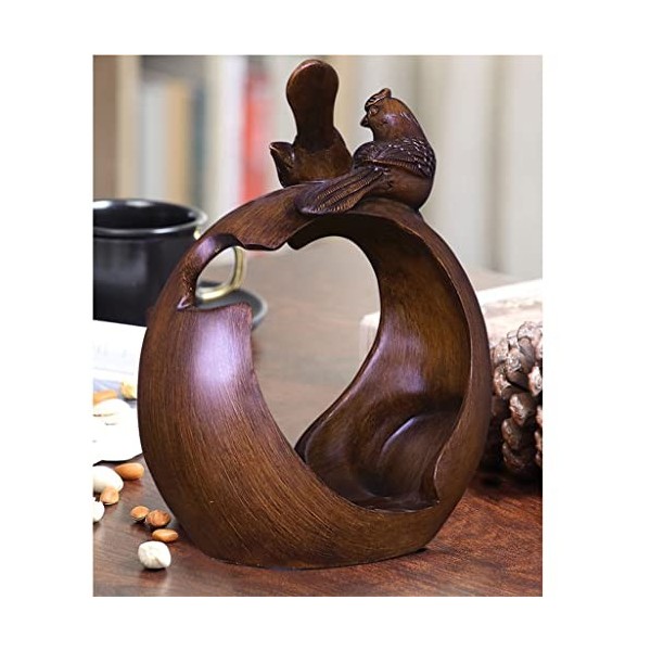 CULPRT Décoration de Casier À Vin Moderne Armoire À Télévision de Salon Moderne Décoration de Vins Décoration Oiseau Ménage d