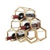 CULPRT Décoration du Support de Vin, Casier À Vin en Fer Européen, Nordic Creative Wine Rack, Acier Inoxydable, Décoration de