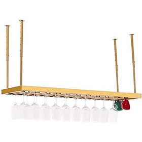 Support À Vin Étagères Flottantes Verre À Vin À Lenvers Facile À Installer Support Mural De Bureau Porte-Gobelet À Jus Porte