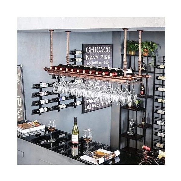 AARONG Casiers À Vin Autoportants Armoires Porte-Vin Mural Suspendu Décoration De Casier À Bouteilles De Vin, Casier À Vin Ca