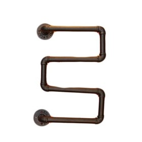 Casier à vin Casier à vin mural sur pied Tuyau industriel Présentoir rétro pour bar cuisine Décoration de la maison Étagère m