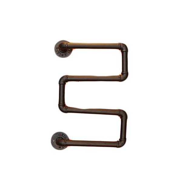 Casier à vin Casier à vin mural sur pied Tuyau industriel Présentoir rétro pour bar cuisine Décoration de la maison Étagère m