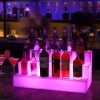 LoJax LED casier à vin Acrylique coloré télécommande lumière Liqueur Bouteille présentoir Maison Bar Barman Gradation présent