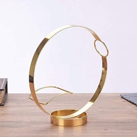 casier à vin Casier à vin Ensemble de vin rouge Le nouveau casier à vin rouge rond étagère à vin en métal créatif comptoir de