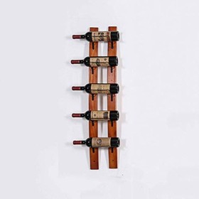 Casiers à vin, casiers à vin casiers à vin muraux en chêne, tonneau de vin, Porte-Bouteilles de vin, casier à Verres à vin A