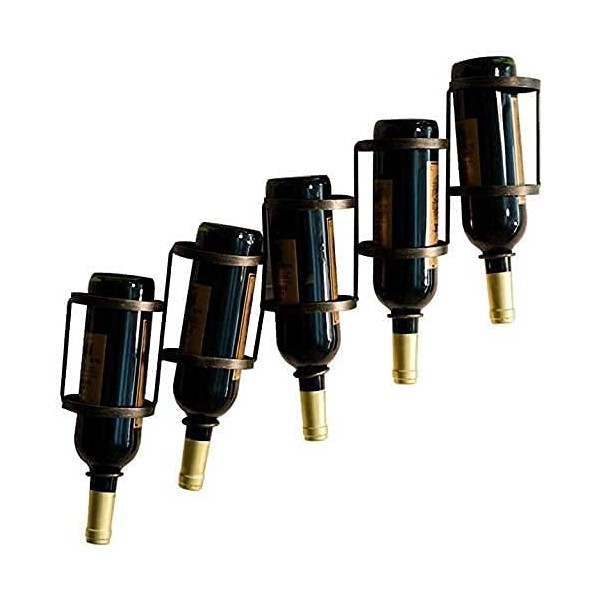 Casier à vin, casier à vin de style industriel loft casier à vin en fer forgé américain casier à vin mural restaurant bar ran