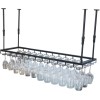 BOSDEX Support de Verre à vin Suspendu au Plafond, Support de Verre à vin au Plafond, Support de Verre à vin à lenvers pour 
