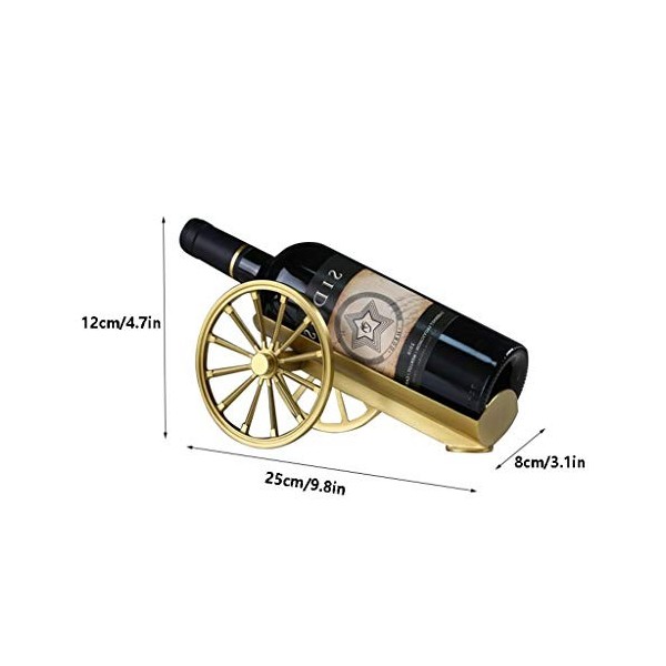 ELzEy Casier à vin sur Pied Moderne en cuivre Pur, Armoire à vin, Salon et comptoir de Cuisine, décoration Artistique, casier